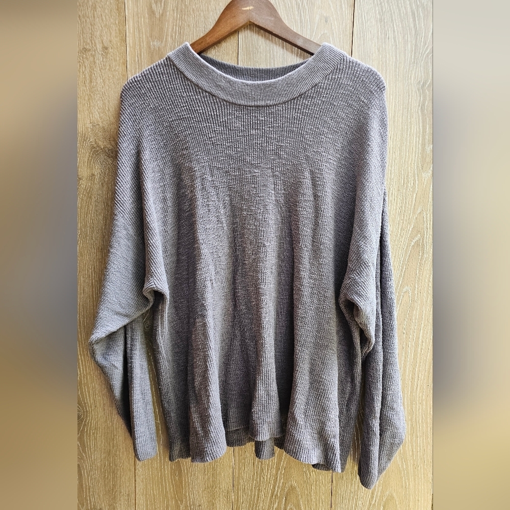 Free People Beach Baggy Oversized Knit Sweater